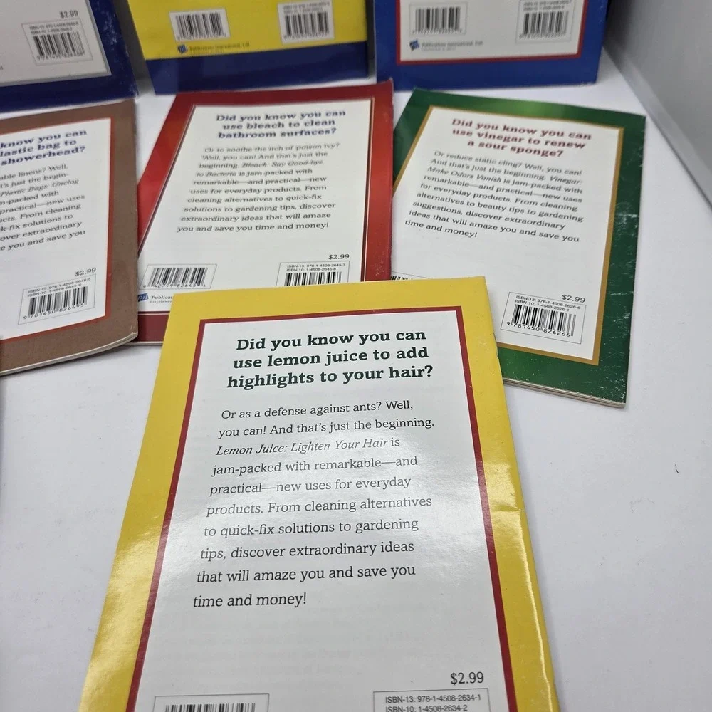 Household Hints Books Set of 10